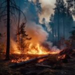 Forest,Fire,In,The,Mountains